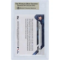 Cam Smith Houston Astros 2025 Topps Now 1st Big League Homer Caps Houston's Big Win #58 BGS Authenticated 10 Rookie Card - 10,9.5,10,10 Subgrades