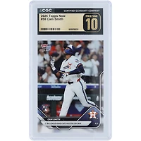 Cam Smith Houston Astros 2025 Topps Now 1st Big League Homer Caps Houston's Big Win #58 CGC Authenticated Pristine 10 Rookie Card