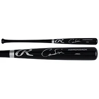 Batte de baseball professionnelle noire autographiée par Cam Smith des Houston Astros