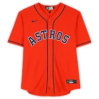 Maillot Nike orange autographié par Cam Smith des Astros de Houston