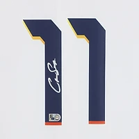 Maillot réplique Nike City Connect blanc autographié de Cam Smith, Houston Astros, collection 2025