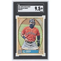 Carlos Correa Houston Astros 2021 Topps GQ Mask Up #55 SGC Carte authentifiée 9.5