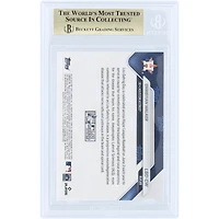 Carte Christian Walker Houston Astros 2025 Topps Now Lou Gehrig Day #LGD-CW Authentifiée BGS 10 - Sous-notes 9,5, 10, 10