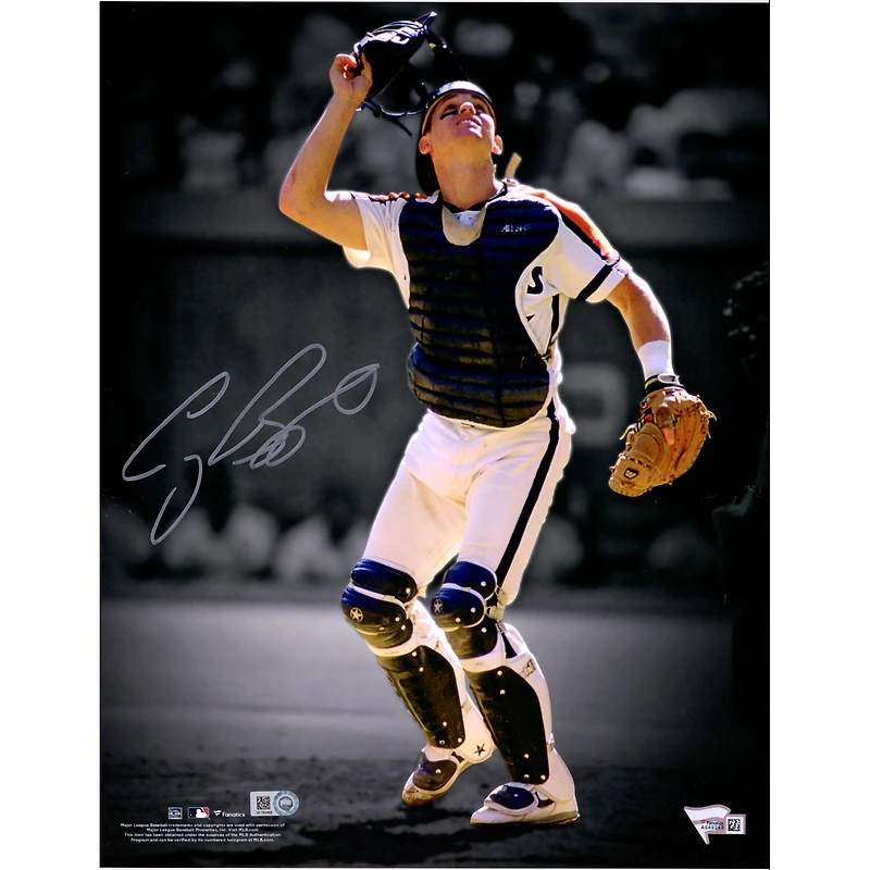 Photo Spotlight autographiée de Craig Biggio, joueur des Astros de Houston (11 x 14 pouces)
