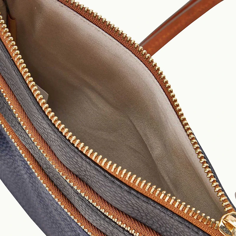 Dooney & Bourke Houston Astros Infield Sac à bandoulière à triple fermeture éclair