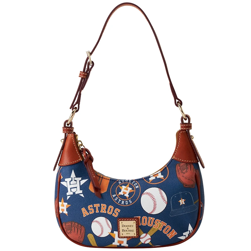 Dooney & Bourke Houston Astros Luca Leather Hobo Purse