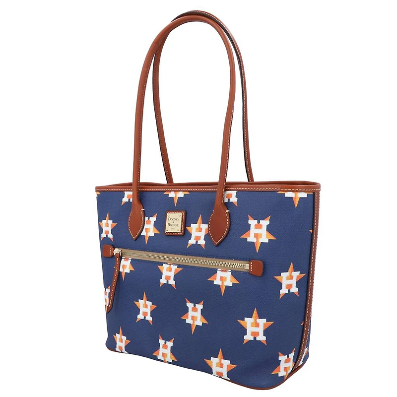 Dooney & Bourke Houston Astros Sac fourre-tout à monogramme sportif