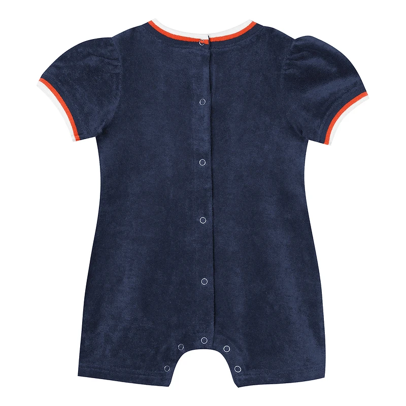 Girls Infant Outerstuff Navy Houston Astros Wind-Up Coverall
