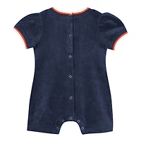 Girls Infant Outerstuff Navy Houston Astros Wind-Up Coverall