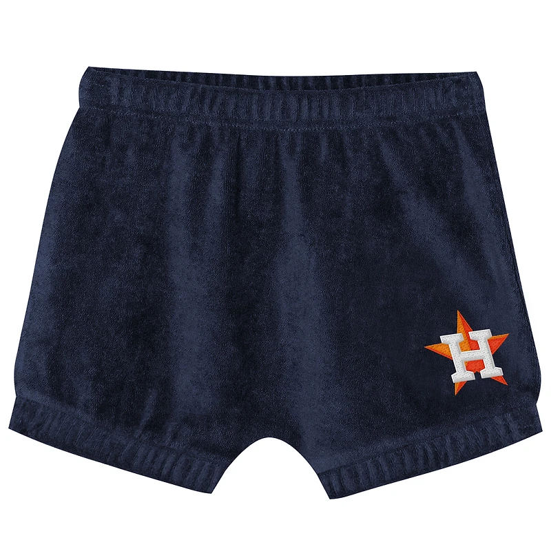 Girls Preschool Outerstuff Navy Houston Astros Fashion Top & Shorts Set