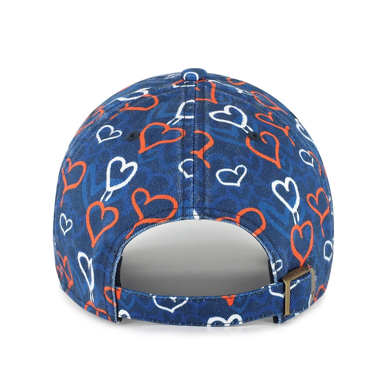 Girls Youth '47 Navy Houston Astros Mural Clean Up Adjustable Hat