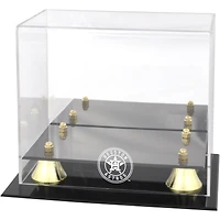 Étui pour mini-casque Houston Astros (2013-présent) avec logo classique doré