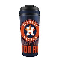Bouteille shaker en acier inoxydable 4D de 26 oz des Astros de Houston
