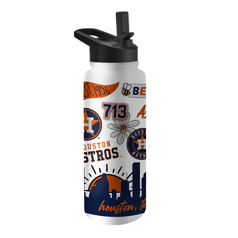Bouteille de 34 oz « Native Quencher » des Astros de Houston