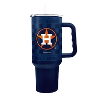 Gobelet en acier inoxydable à carreaux de 40 oz des Astros de Houston