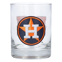 Houston Astros Letterman 14 oz. Verre de roches