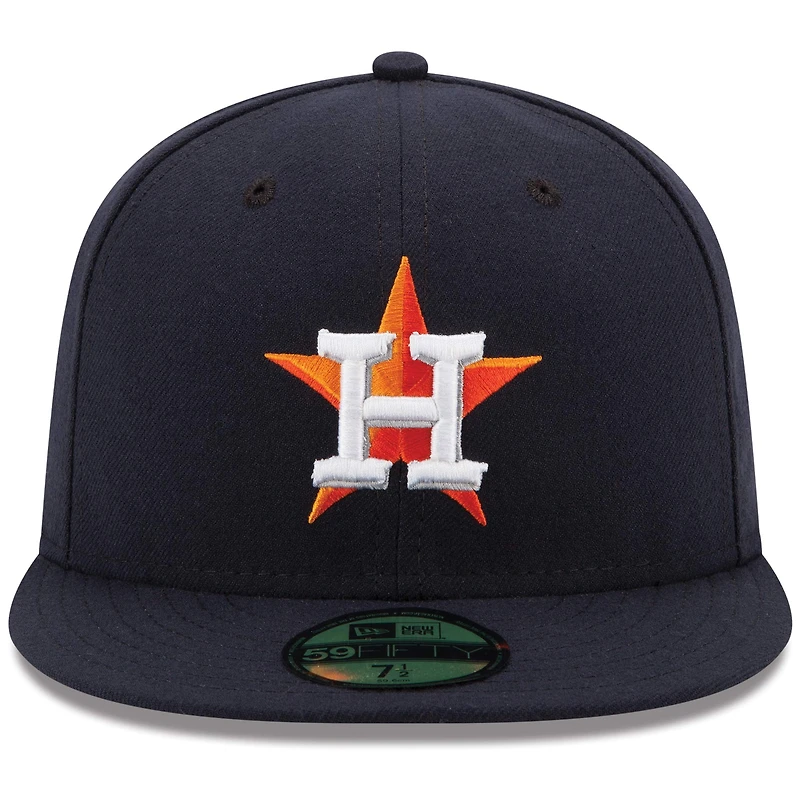 Houston Astros New Era Home Authentic Collection On-Field 59FIFTY - Chapeau ajusté Marine