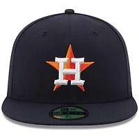 Houston Astros New Era Home Authentic Collection On-Field 59FIFTY - Chapeau ajusté Marine