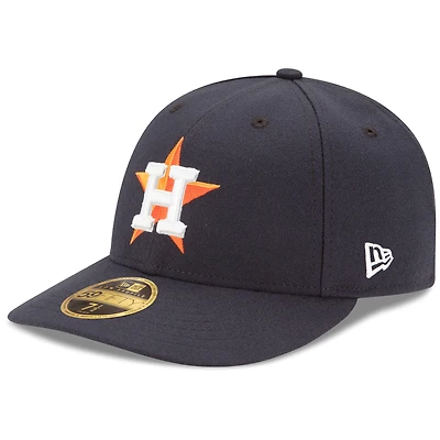 Houston Astros New Era Home Authentic Collection On-Field Low Profile 59FIFTY - Bonnet ajusté Marine