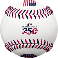 Les Astros de Houston et Rawlings célèbrent le 250e anniversaire du baseball à double couture aux États-Unis.