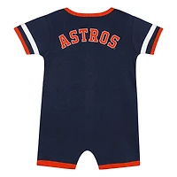 Ensemble 2 pièces pour bébé bleu marine Houston Astros Double Hit