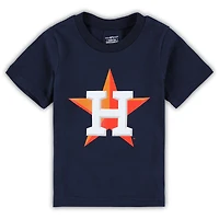 T-shirt à logo principal de l'équipe Houston Astros pour bébé bleu marine
