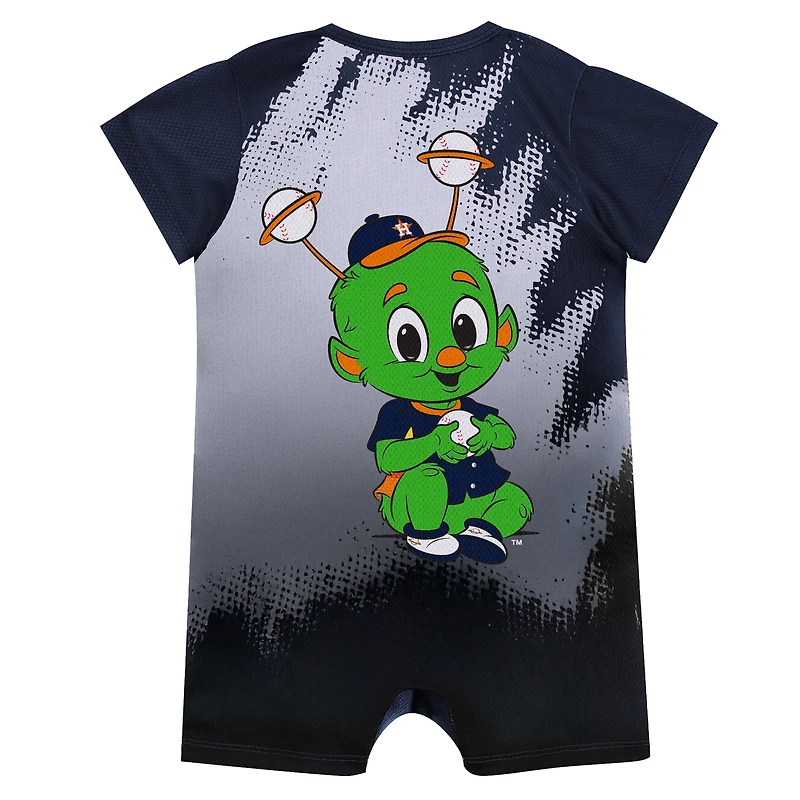 Infant Outerstuff  Navy Houston Astros Baby Mascot Bodysuit
