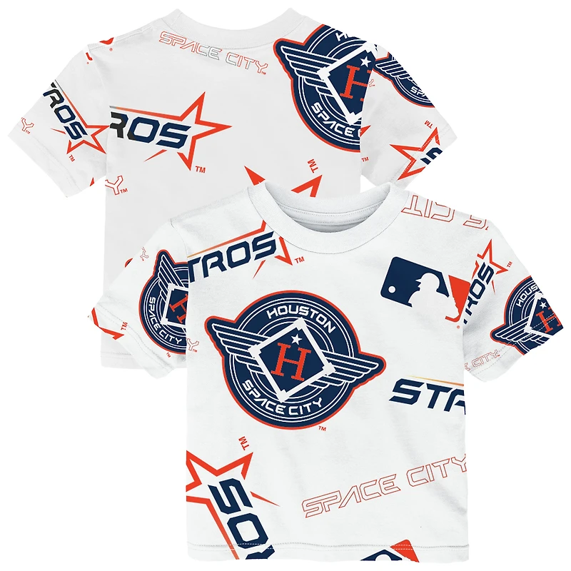 Infant Outerstuff  White Houston Astros Game Day T-Shirt