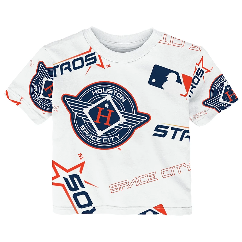 T-shirt blanc pour bébé Outerstuff Houston Astros Game Day