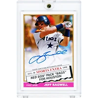 Carte autographiée de Jeff Bagwell (Houston Astros) Topps Archives 2020 n° 76TA-JB