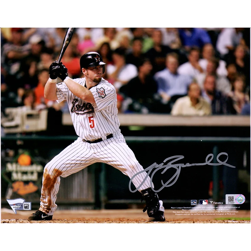 Photo de Jeff Bagwell, joueur des Astros de Houston, autographiée (8 x 10 pouces).