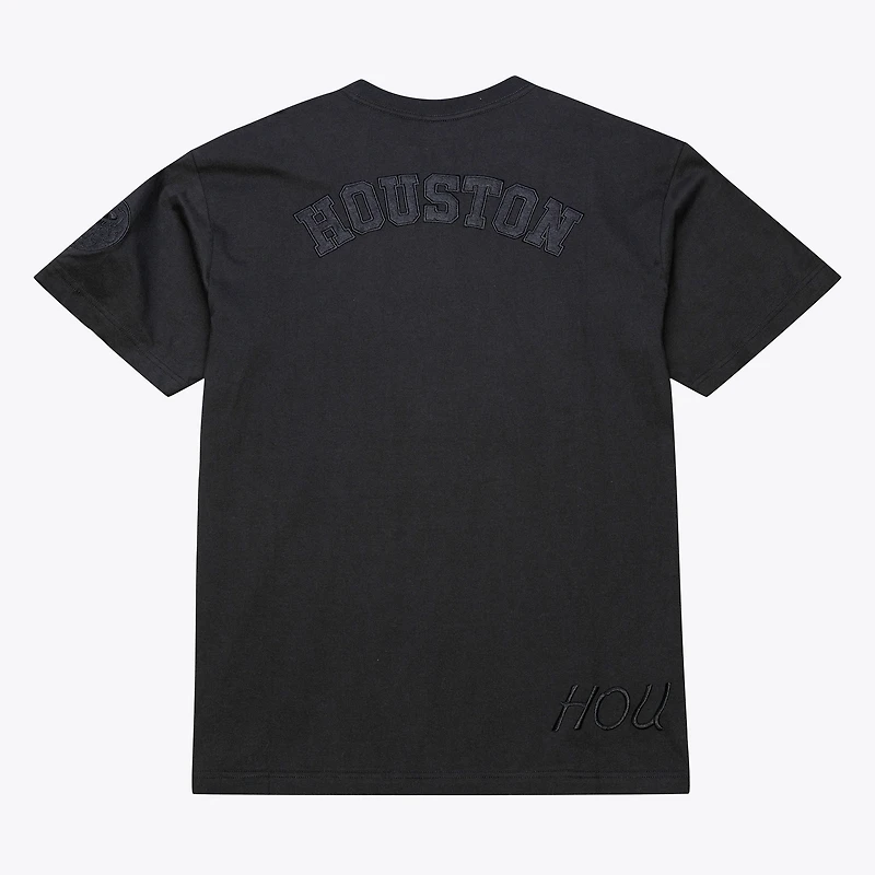 Men Mitchell & Ness Black Houston Astros Cooperstown Collection Phantom T-Shirt