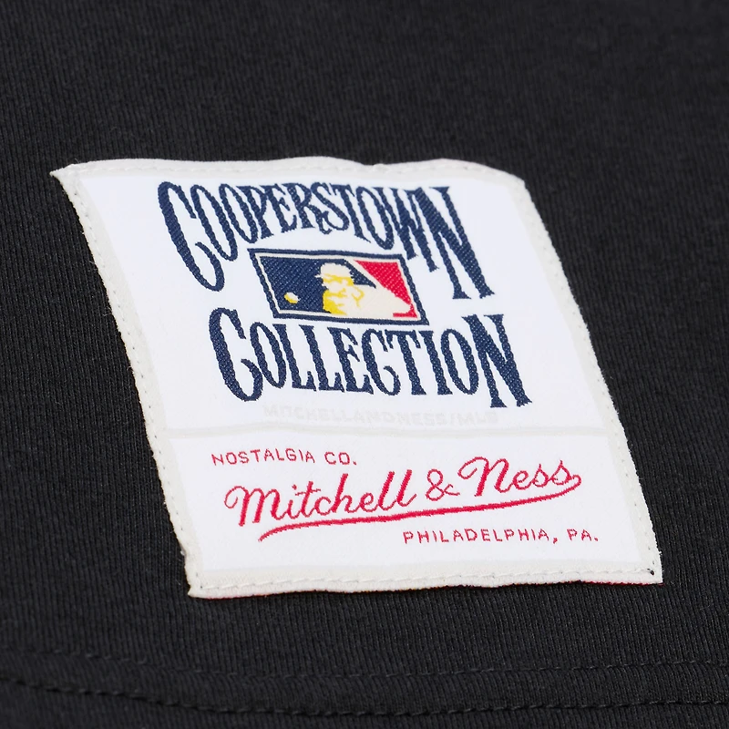 T-shirt noir Mitchell & Ness Houston Astros Cooperstown Collection Phantom pour homme