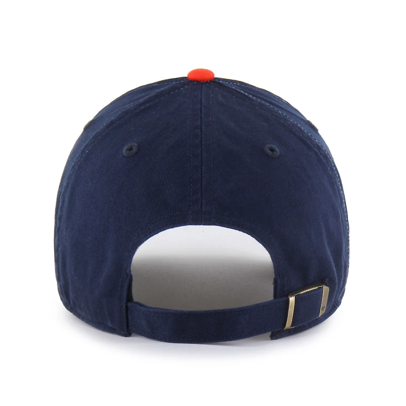 Men's '47  Navy Houston Astros 2025 City Connect Clean Up Adjustable Hat