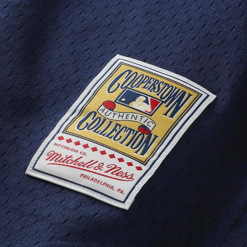 Maillot d'entraînement authentique Mitchell & Ness Billy Wagner bleu marine des Astros de Houston pour homme