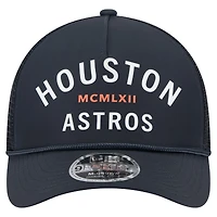 Men's New Era  Navy Houston Astros Minimalist 9FORTY A-Frame Adjustable Hat