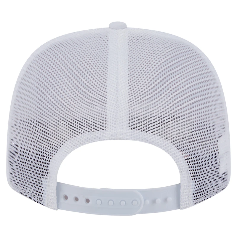 Men's New Era  White Houston Astros Flamingo Mesh Back 9SEVENTY Stretch-Snap Hat