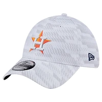 Casquette extensible New Era blanche Houston Astros Graded 39THIRTY pour homme