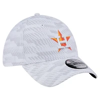 Men's New Era  White Houston Astros Graded 39THIRTY Stretch Fit Hat