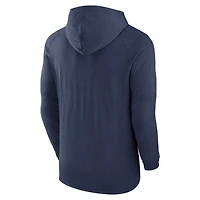 Men's Nike  Heather Navy Houston Astros Authentic Collection Lightweight Dri-FIT Hoodie