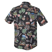 Men's Reyn Spooner  Black Houston Astros Scenic Tri-Blend Button-Down Shirt
