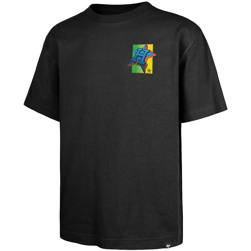 T-shirt noir Sundale Foundation '47 pour homme des Astros de Houston