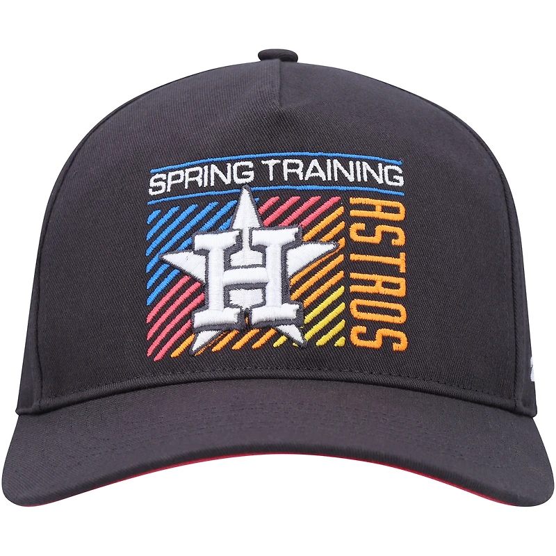 Casquette '47 Charcoal Houston Astros 2023 Spring Training Reflex Hitch Snapback pour homme