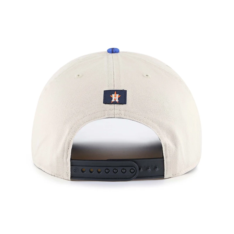 Casquette ajustable Fiji Rope Hitch pour homme, couleur crème/bleu marine, des Astros de Houston, 1947