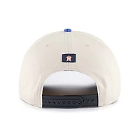 Casquette ajustable Fiji Rope Hitch pour homme, couleur crème/bleu marine, des Astros de Houston, 1947