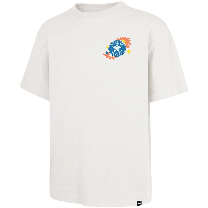 Men's '47 Cream Houston Astros Flora Foundation T-Shirt