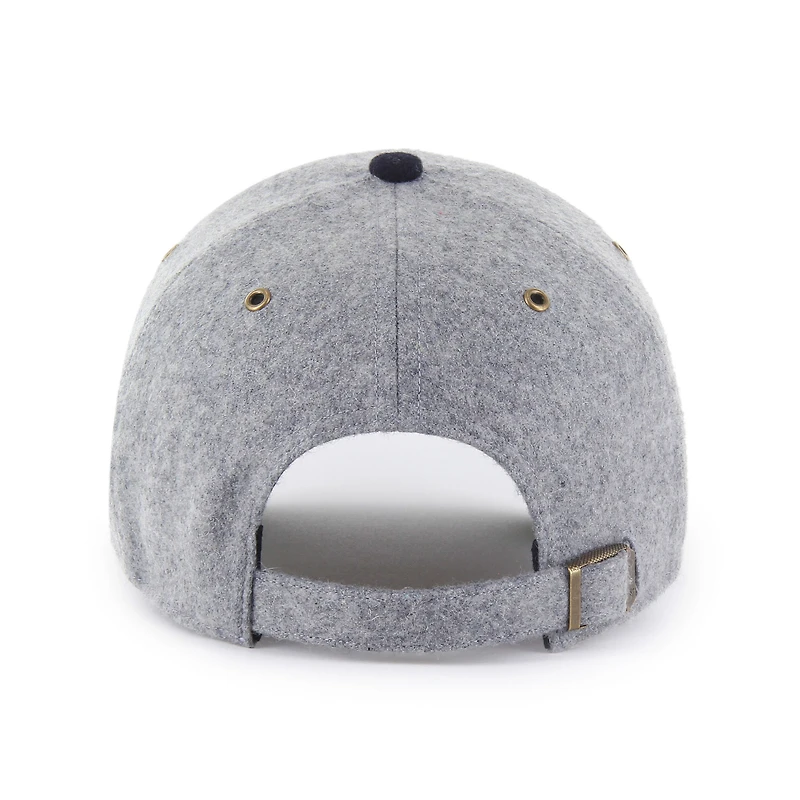 Casquette ajustable Golden Age Wool Clean Up '47 gris/bleu marine pour homme des Houston Astros