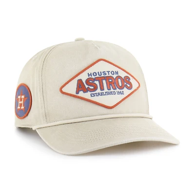 Casquette ajustable Cairn Hitch kaki '47 pour homme des Astros de Houston