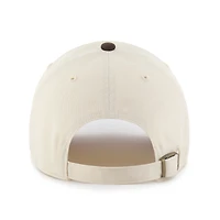 Men's '47  Natural/Brown Houston Astros Two-Tone Fashion Clean Up Adjustable Hat