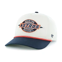 Men's '47  Natural Houston Astros Frame Out Hitch Adjustable Hat